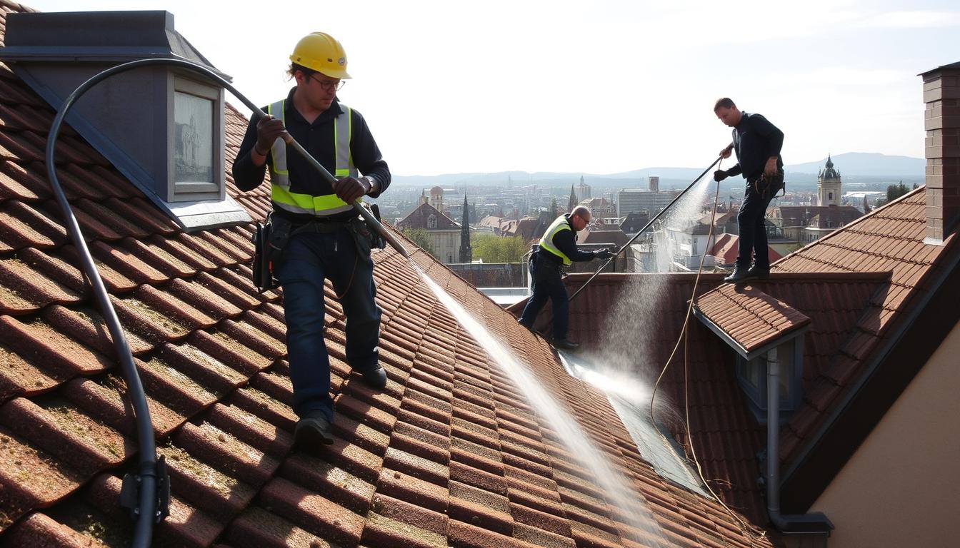 Dachreinigung ohne Risiko – so arbeiten wir sicher in Basel