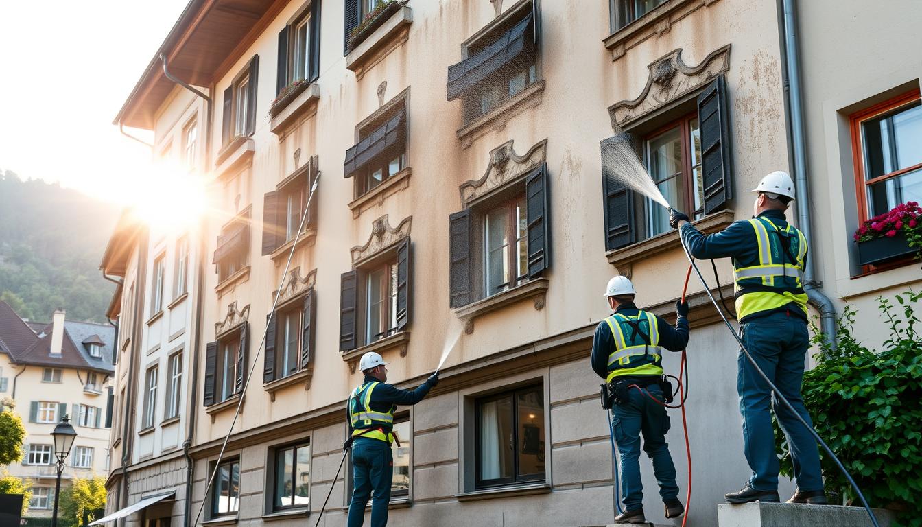 Fassade in Frauenfeld reinigen lassen: So läuft der Prozess ab