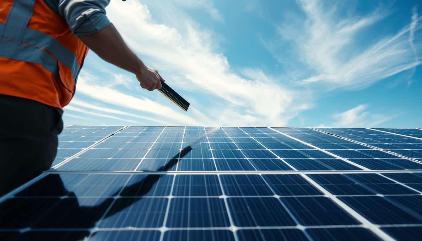 Photovoltaikanlagen reinigen: Maximale Effizienz durch saubere Module.