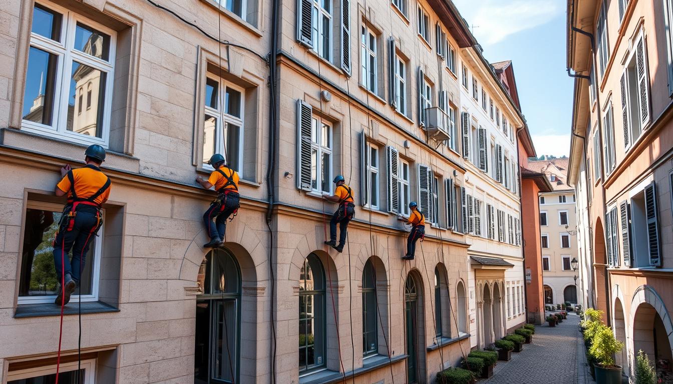 maßgeschneiderte fassadenreinigungsdienstleistungen