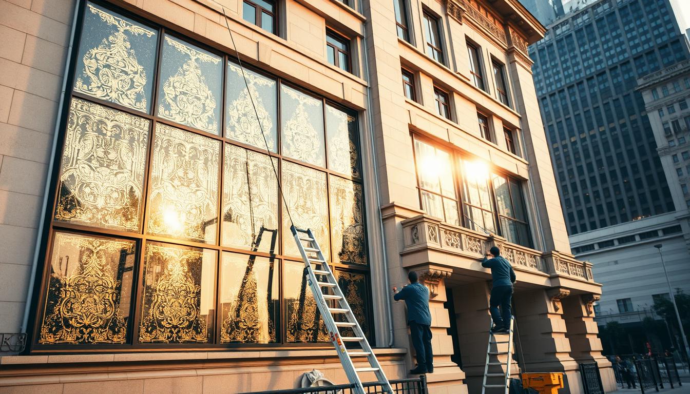 professionelle fassadenreinigung für öffentliche gebäude
