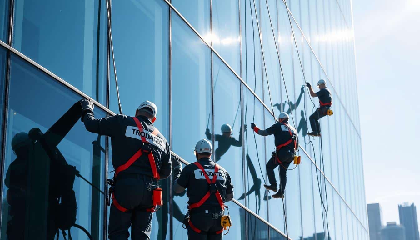 Glasfassaden reinigen – Profi-Tricks für streifenfreien Glanz