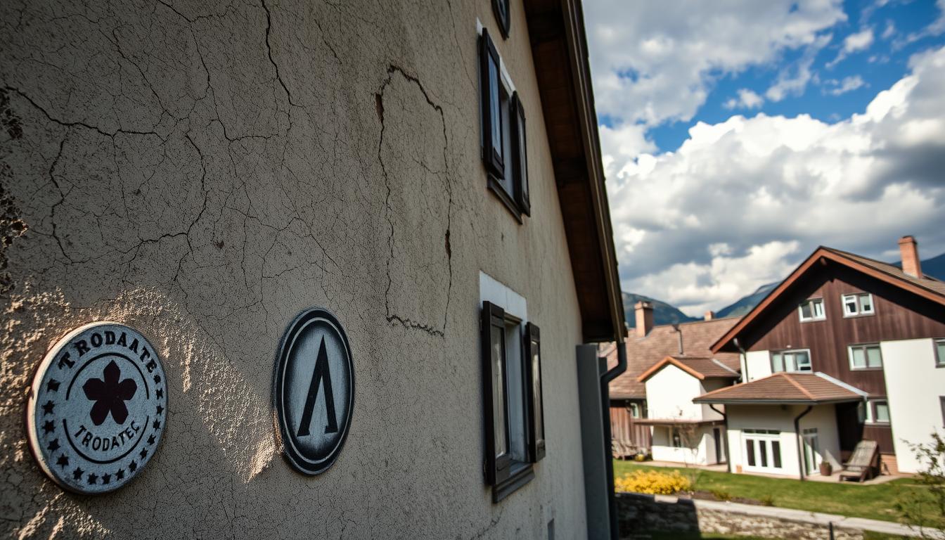 Wie Wetterextreme in der Schweiz Hausfassaden belasten