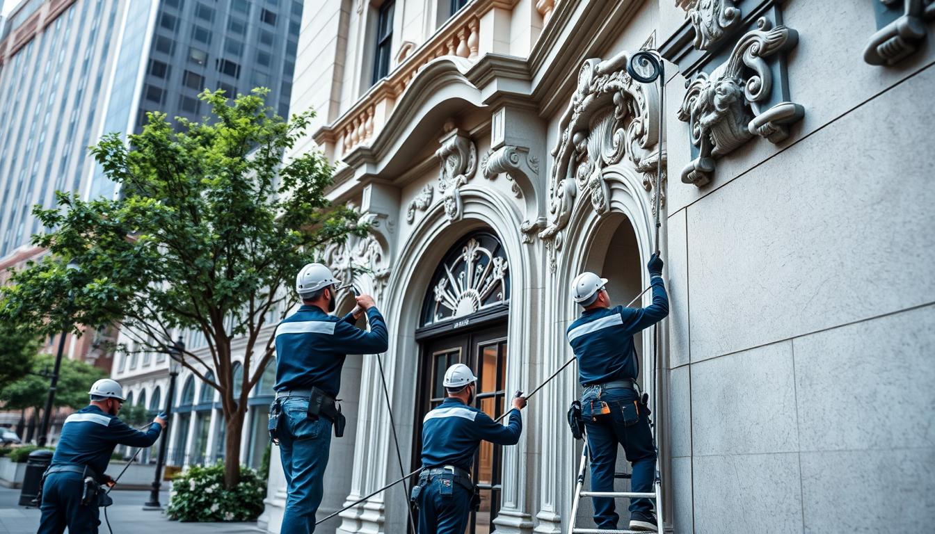 hochwertige fassadenpflege durch spezialisierte experten