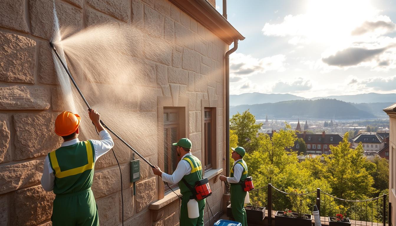 umweltfreundliche fassadenreinigung basel