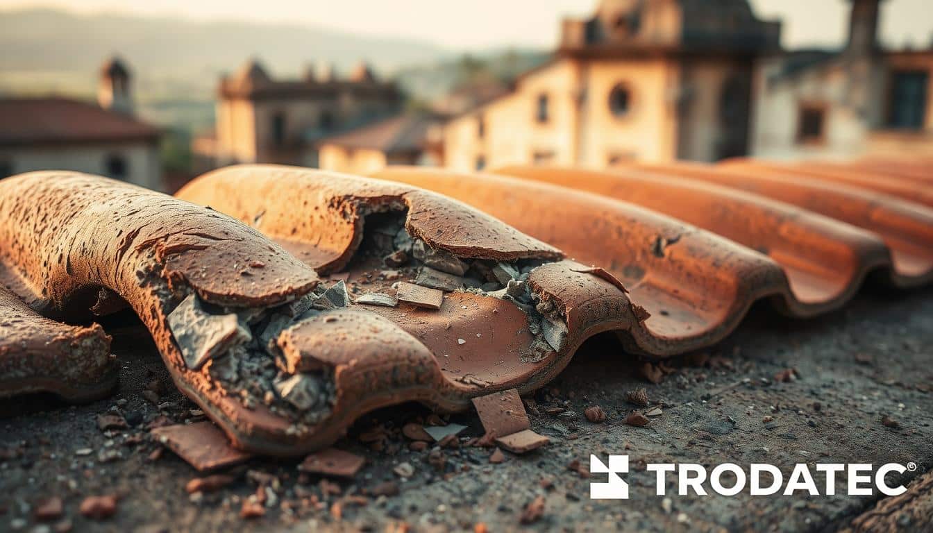 Dachziegelbruch – wie schnell handeln?