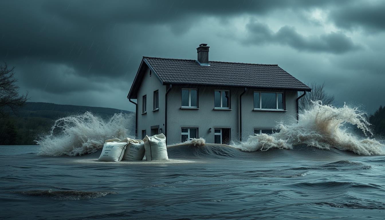 Hochwassergefahr – Gebäudeschutz vor Wasser & Schlamm
