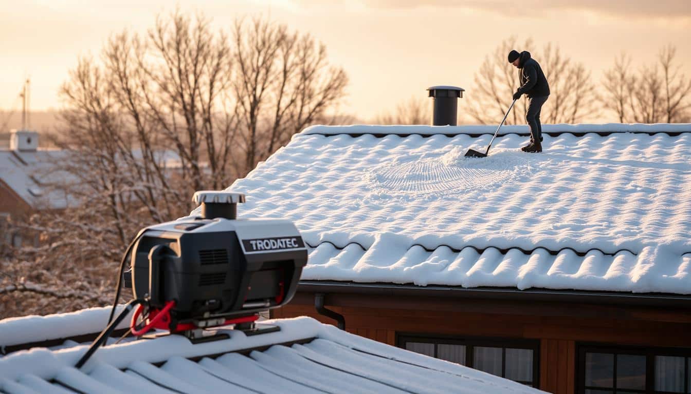 Winterdienst für Dächer – wann Schneeräumung nötig wird